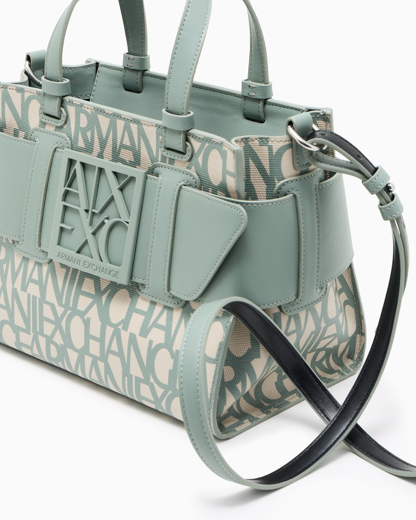 Medium tote bag with contrasting detail Slide 4