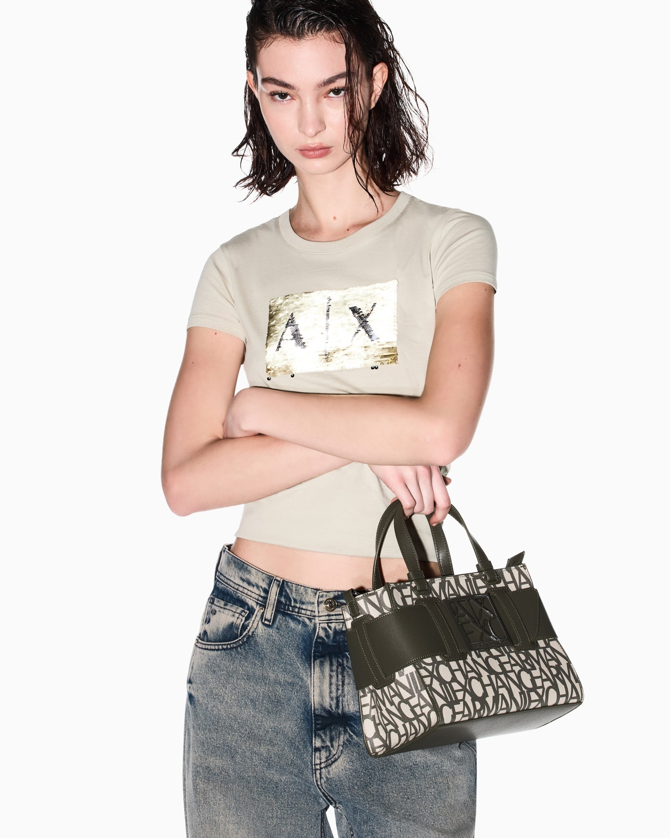 Natural fabric shopping bags Slide 5