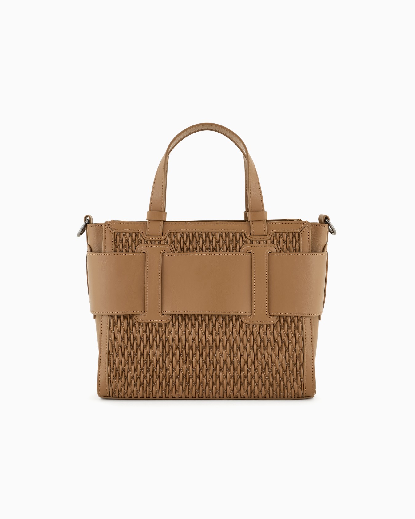 Medium tote bag in perforated material Slide 2