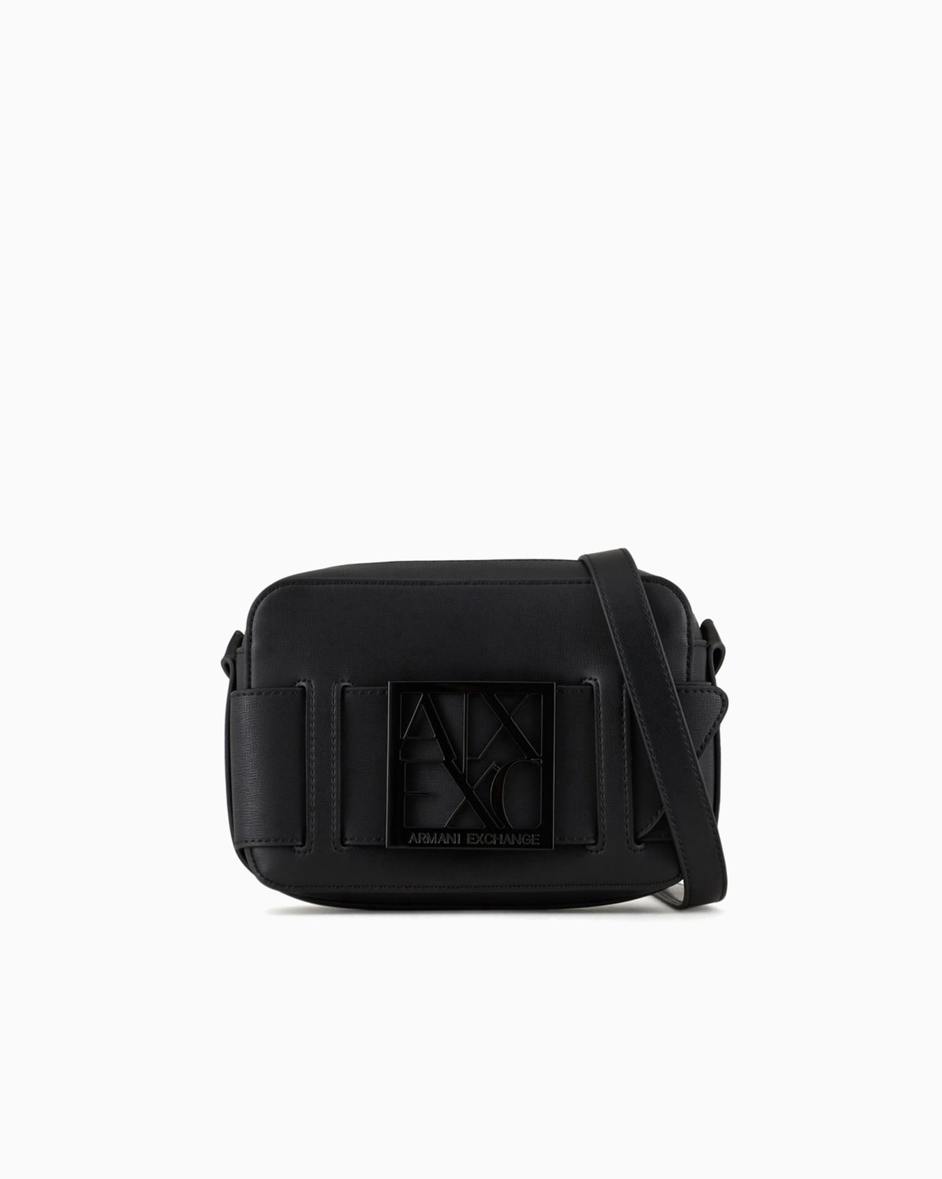 Crossbody bag with logo Slide 0