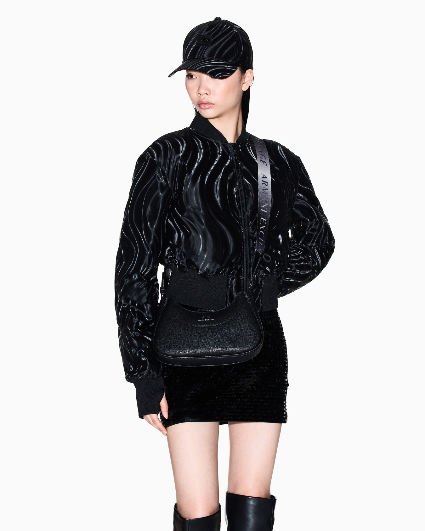 Crossbody bag with logo Slide 5