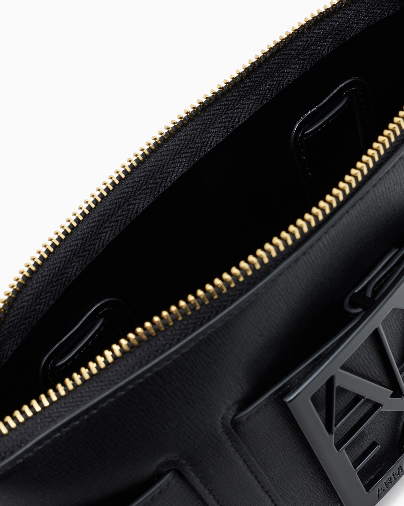 Borsa a spalla color block con maxi-logo  Slide 3