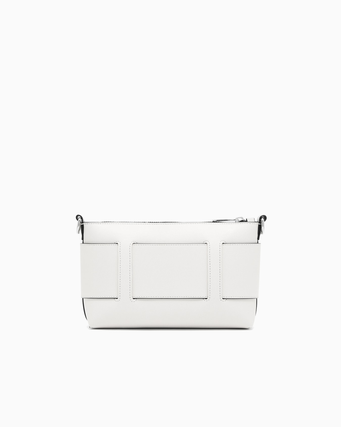 Sac porté épaule tendance zippé avec logo en relief Susy Diapositive 2