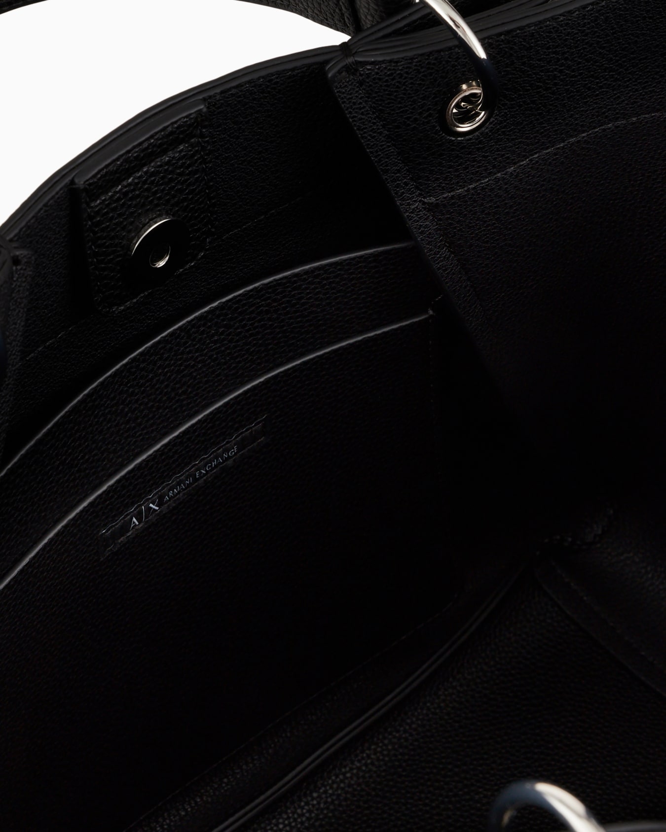 Large handbag with degradè shoulder strap Slide 3
