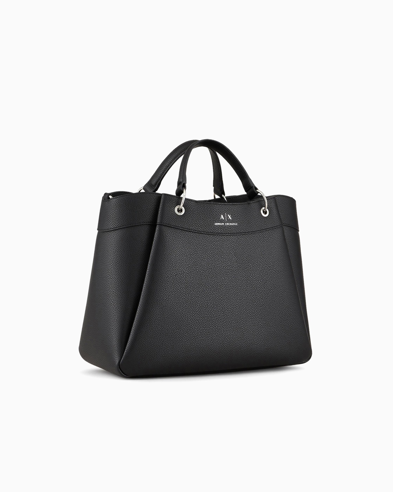 Large handbag with degradè shoulder strap Slide 1
