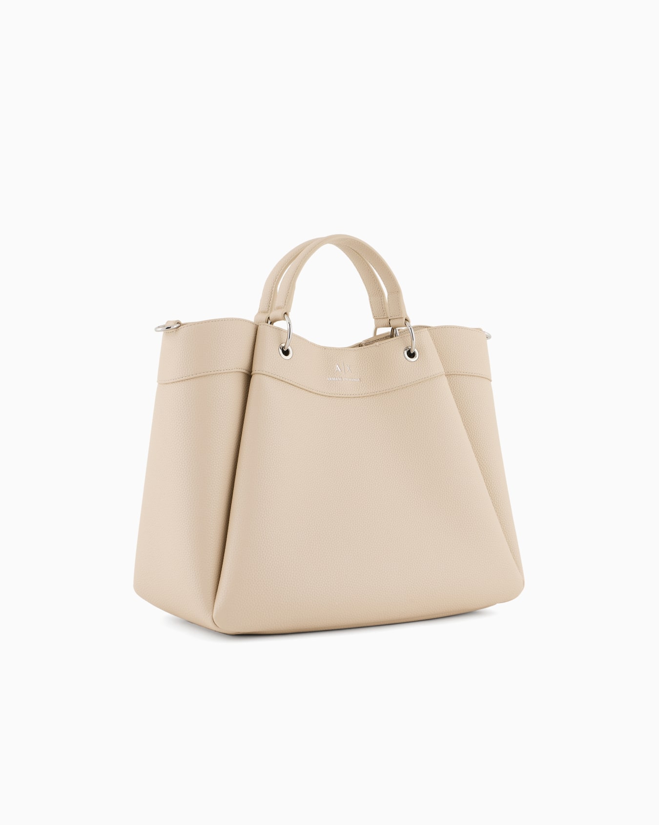 Large handbag with degradè shoulder strap Slide 1