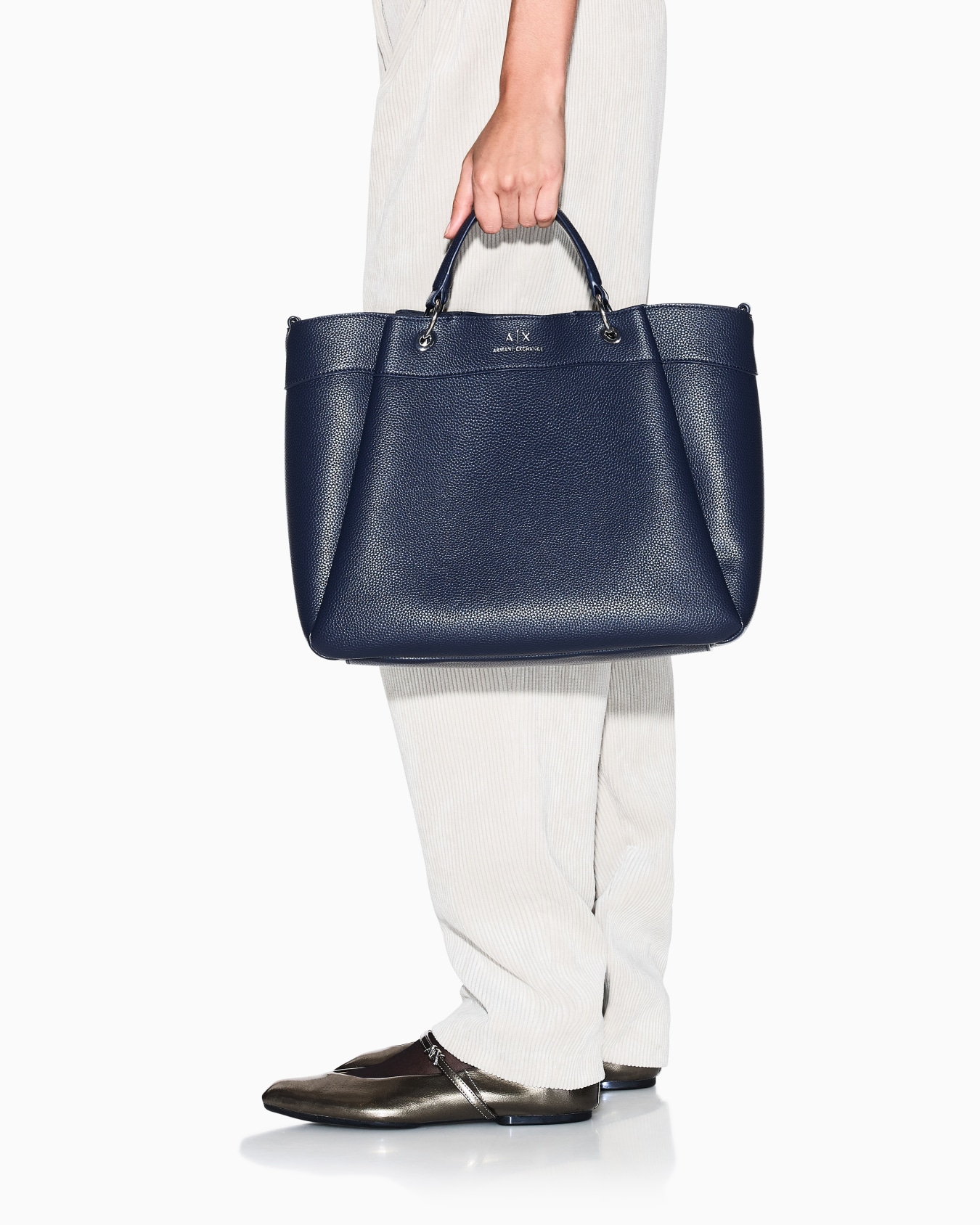 Borsa a mano grande con tracolla degradè Slide 5