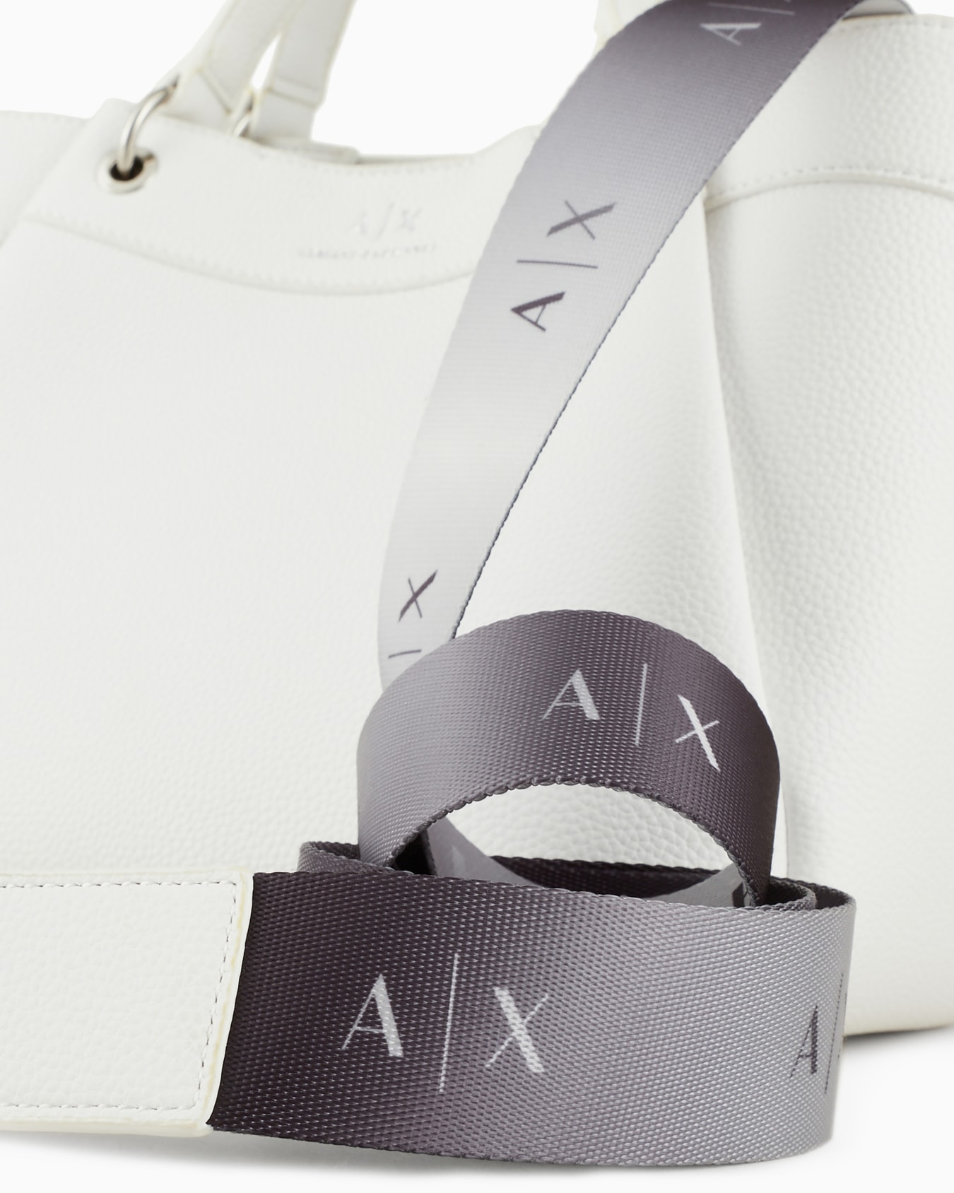 Medium handbag with degradè shoulder strap Slide 4