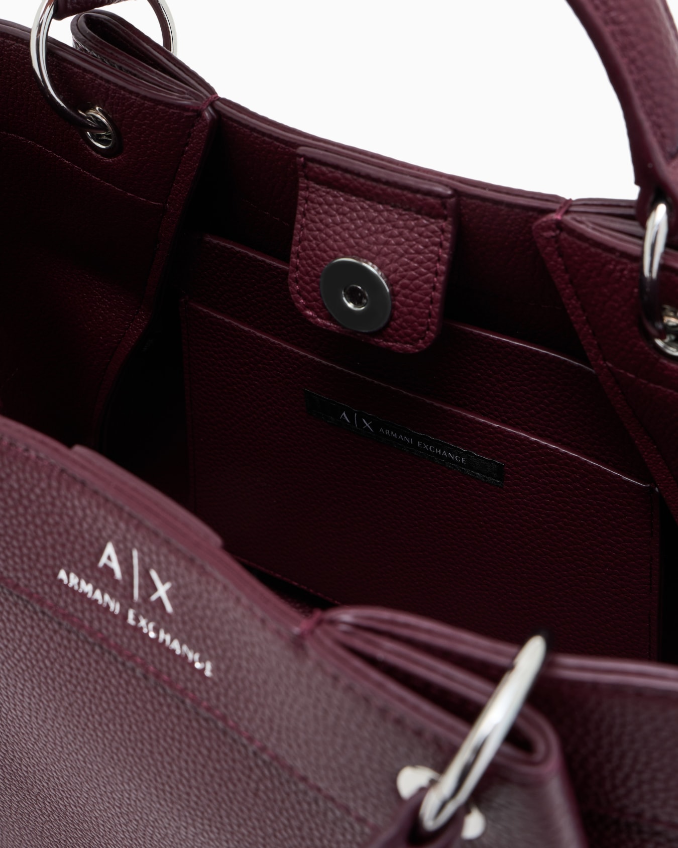 Medium handbag with degradè shoulder strap Slide 3