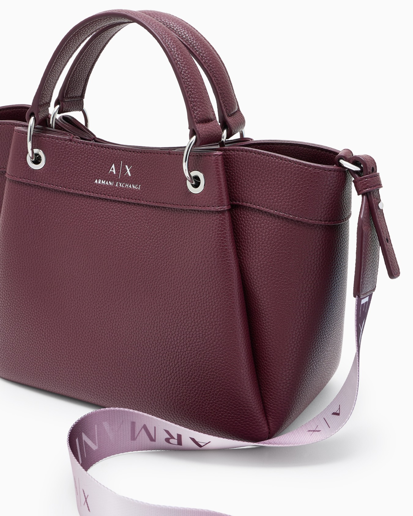 Medium handbag with degradè shoulder strap Slide 4