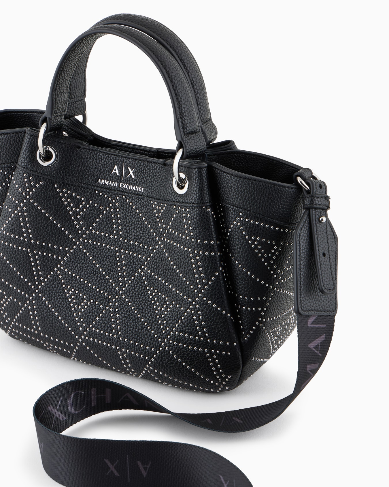 A|Xロゴ　ミニハンドバッグ（モノグラムロゴスタッズ） スライドする 4