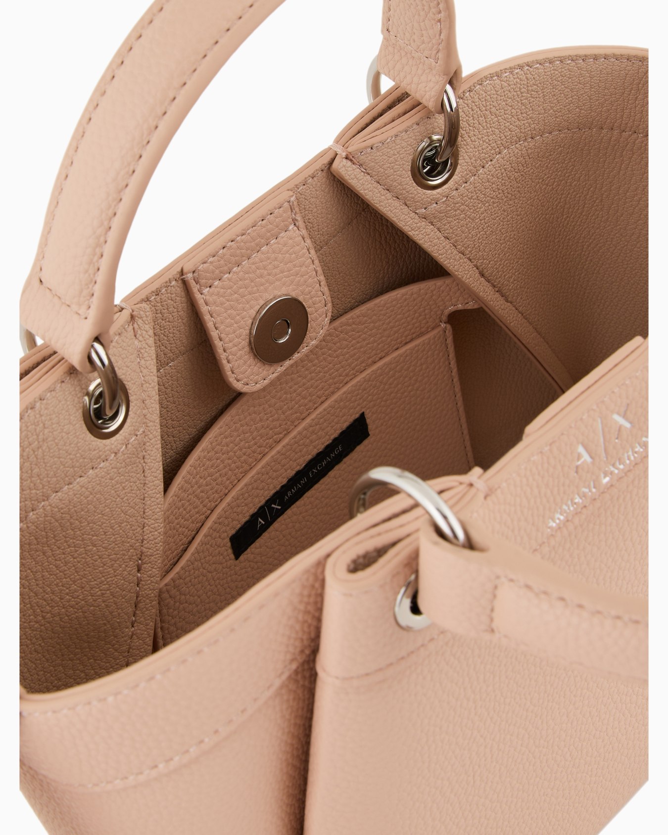 Small shaped shopper bag with double handles Slide 3