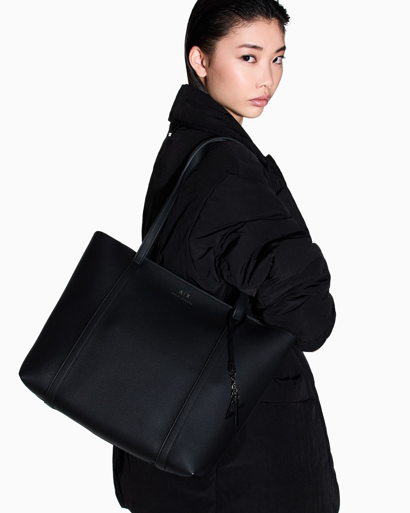 Garnet-effect tote bag Slide 6