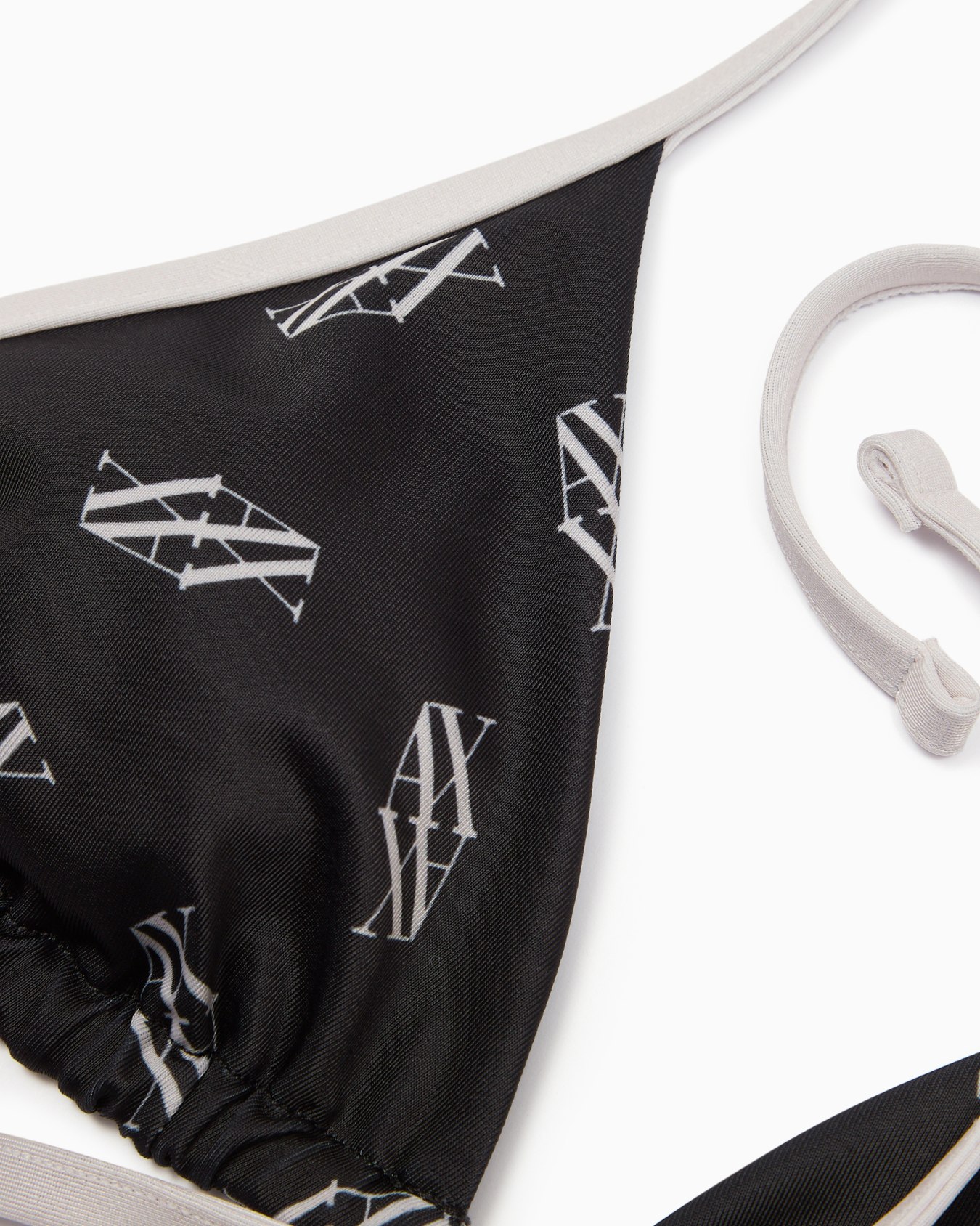 ASV recycled fabric monogram bikini top Slide 3