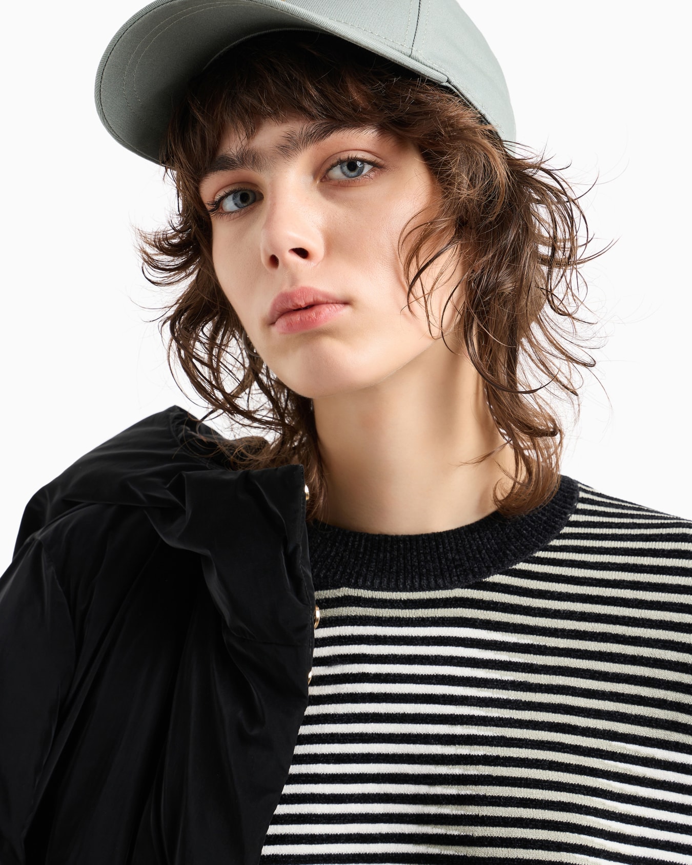  material visor cap with logo Slide 2