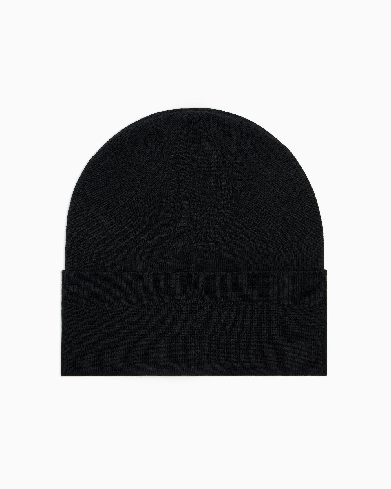 Wool Blend Beanie Hat with Embroidery Slide 1