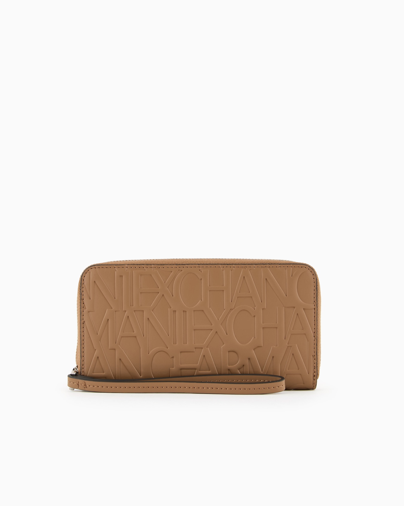 Crocodile Print Zip Around Wallet Slide 0
