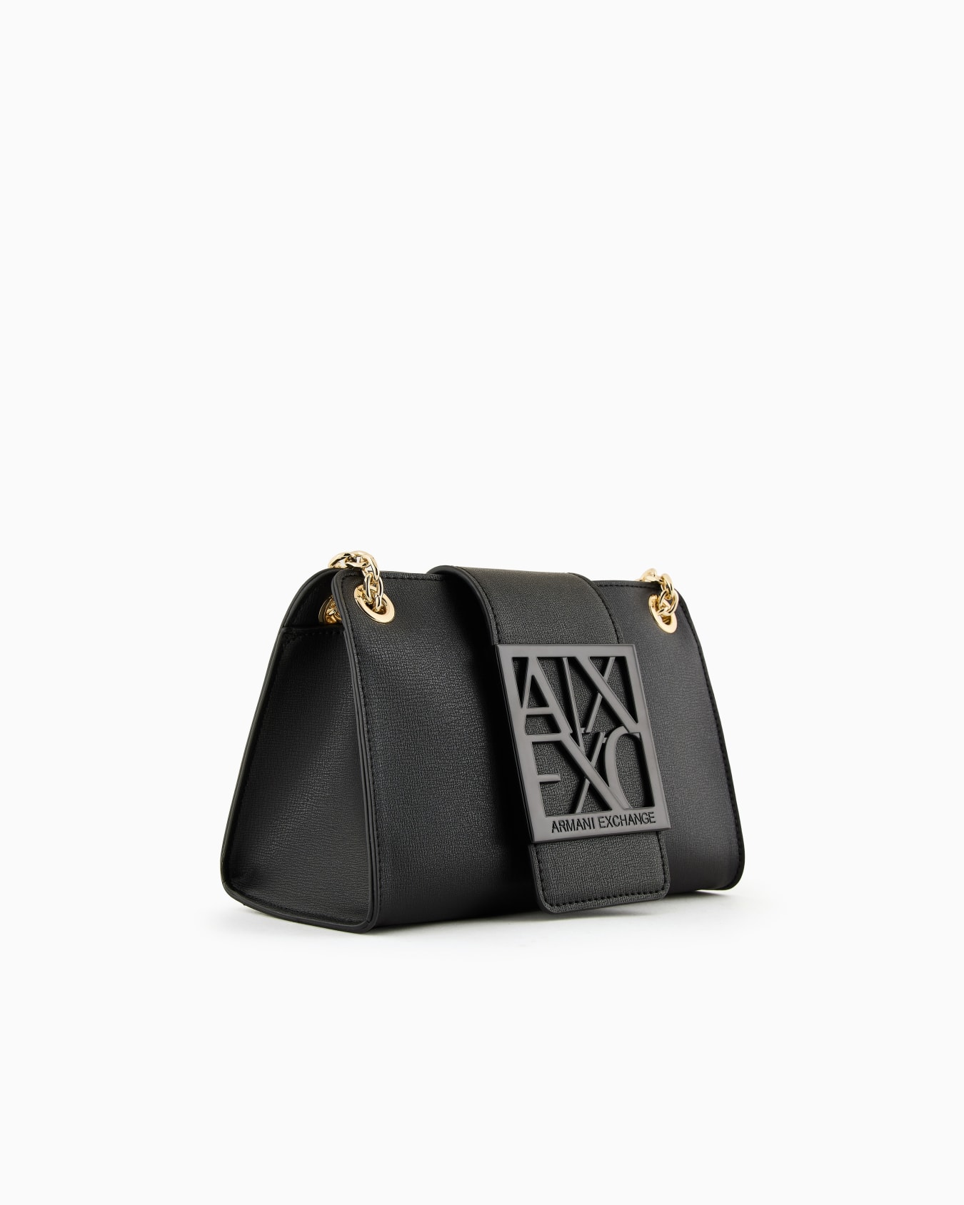 Bag with monogram logo and chain shoulder strap Slide 1