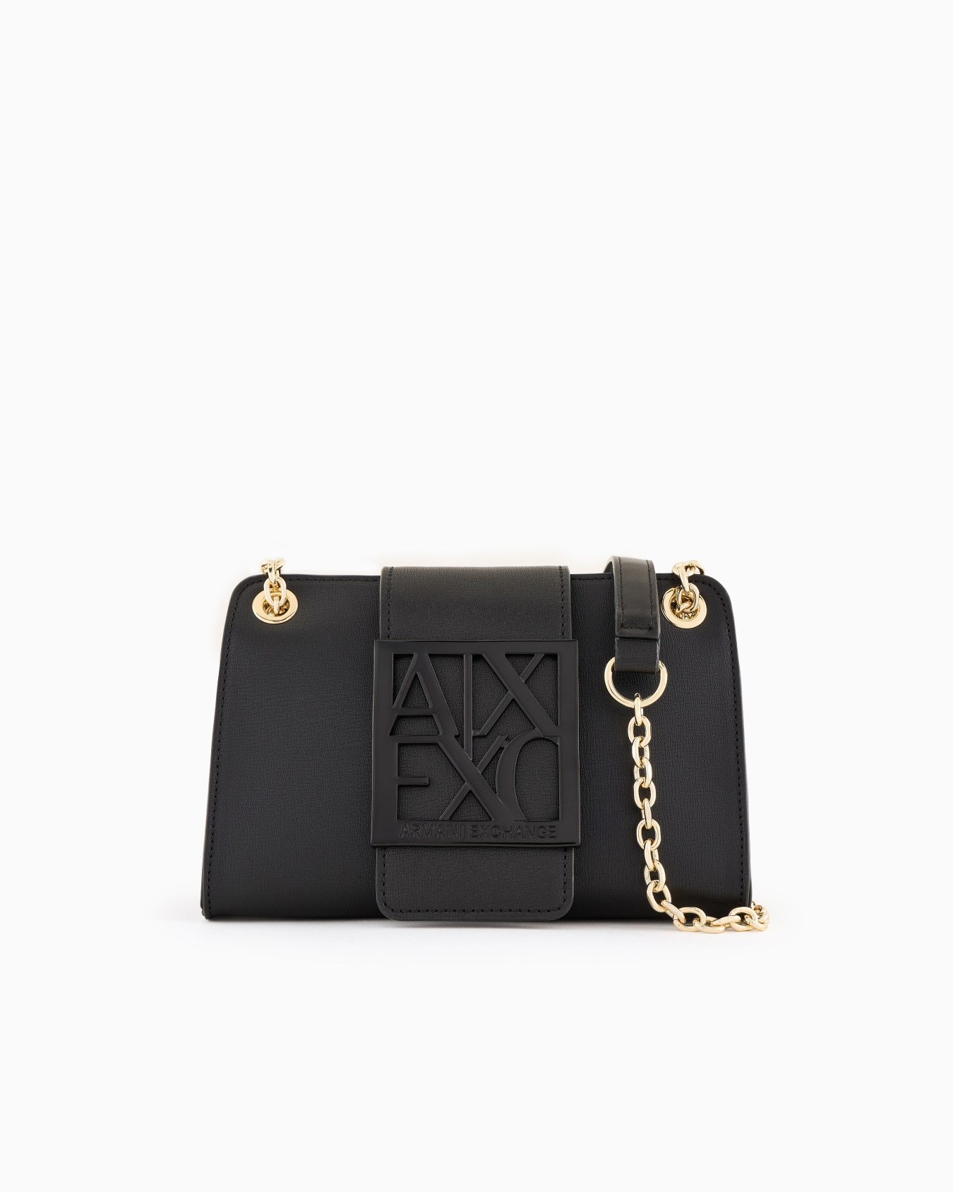 Bag with monogram logo and chain shoulder strap Slide 0