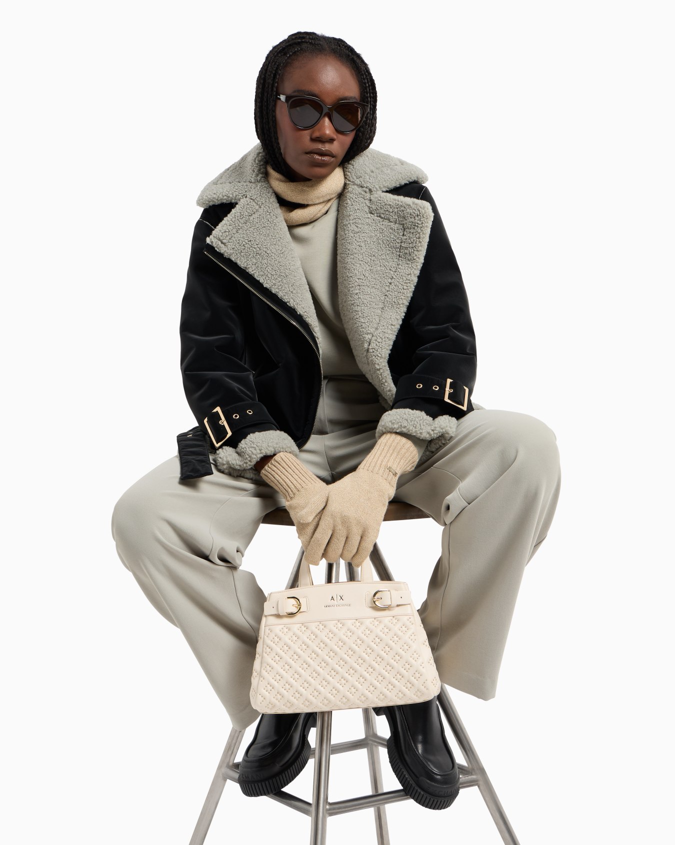 ASV Small Recycled Studded Tote Bag Slide 5