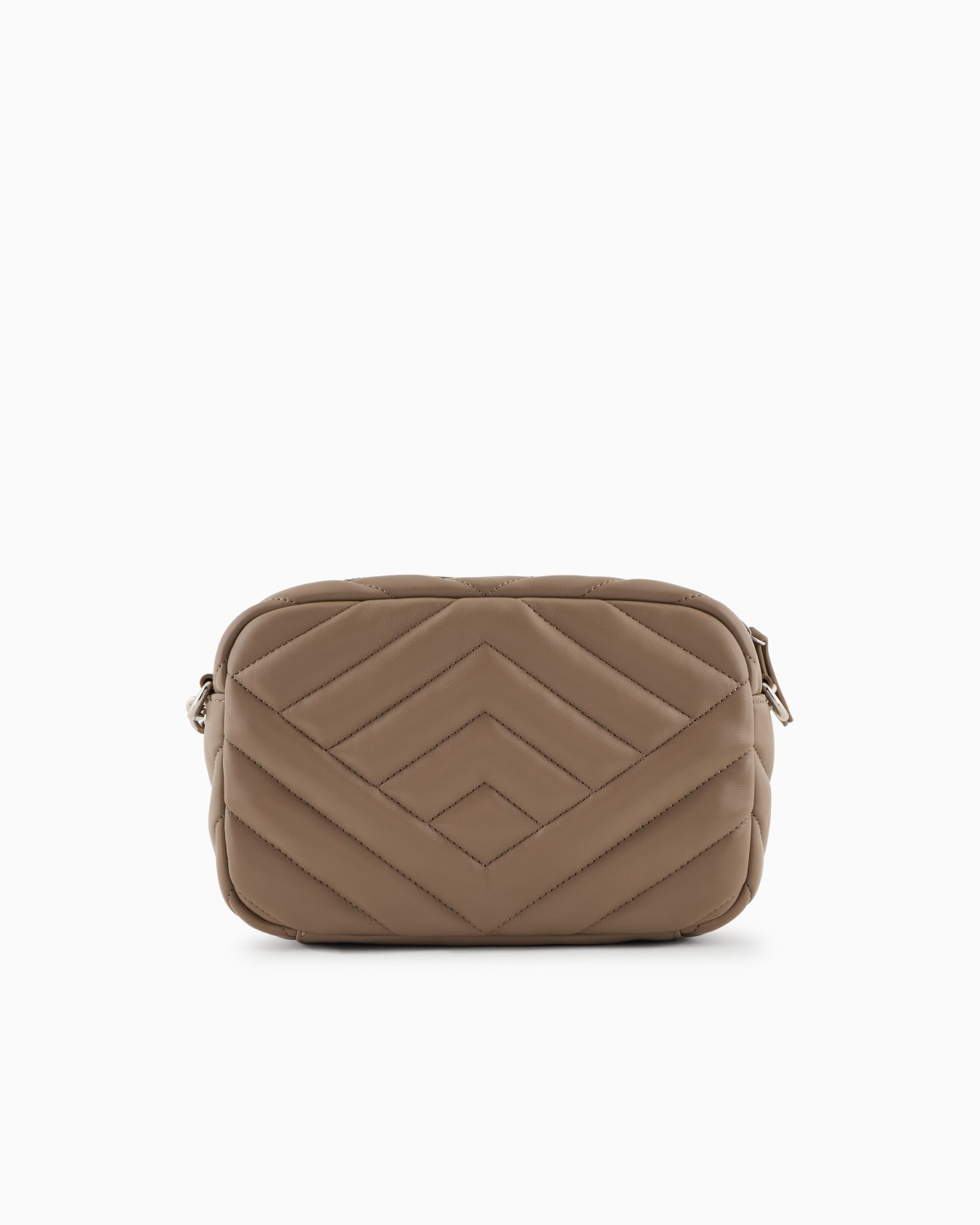 Bolso bandolera acolchado con bandolera de cadena Diapositiva 2