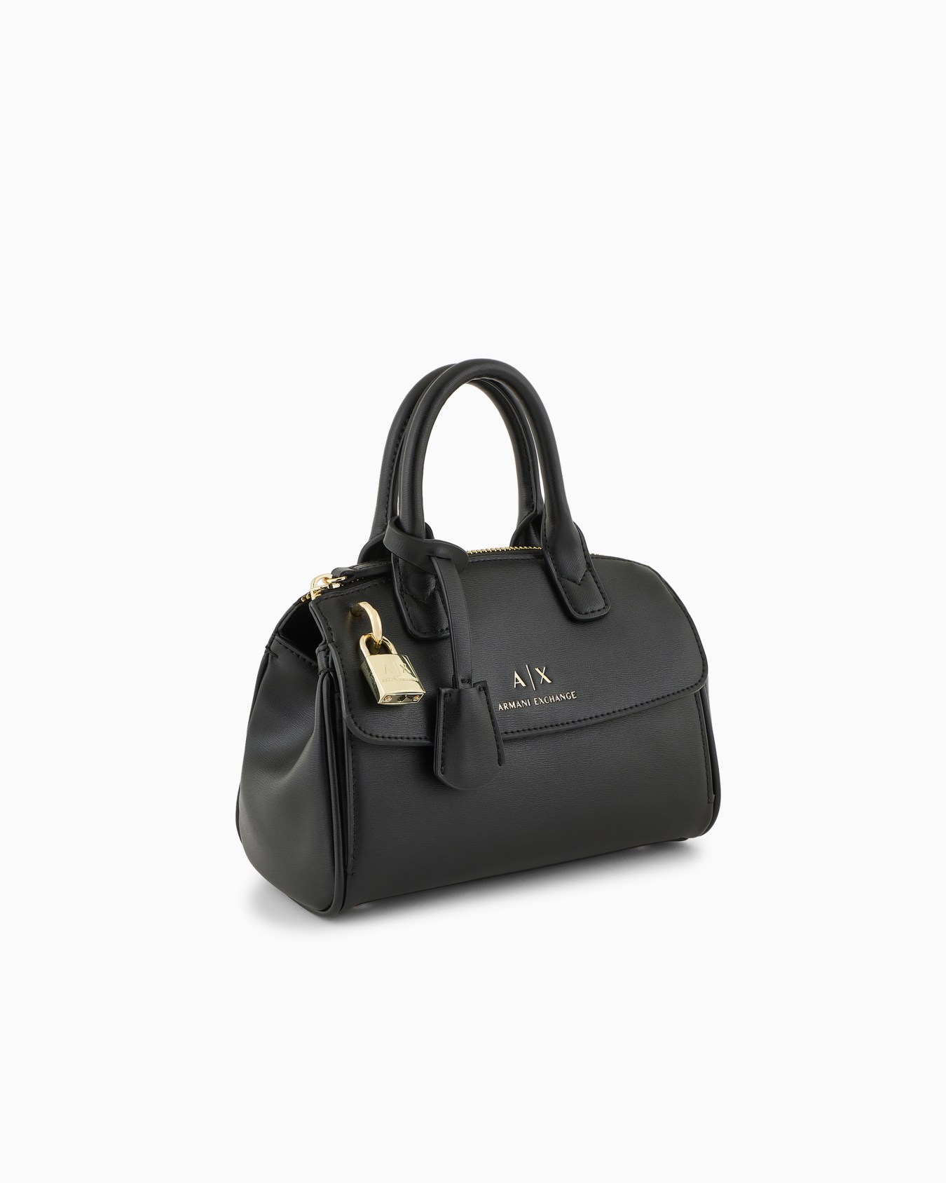 Petit sac à main malle avec cadenas ASV et détails en métal Diapositive 1