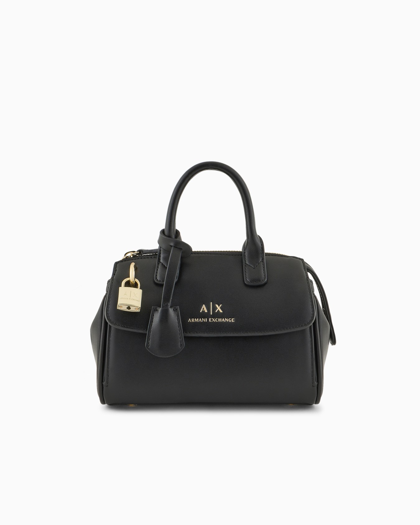 Petit sac à main malle avec cadenas ASV et détails en métal Diapositive 0