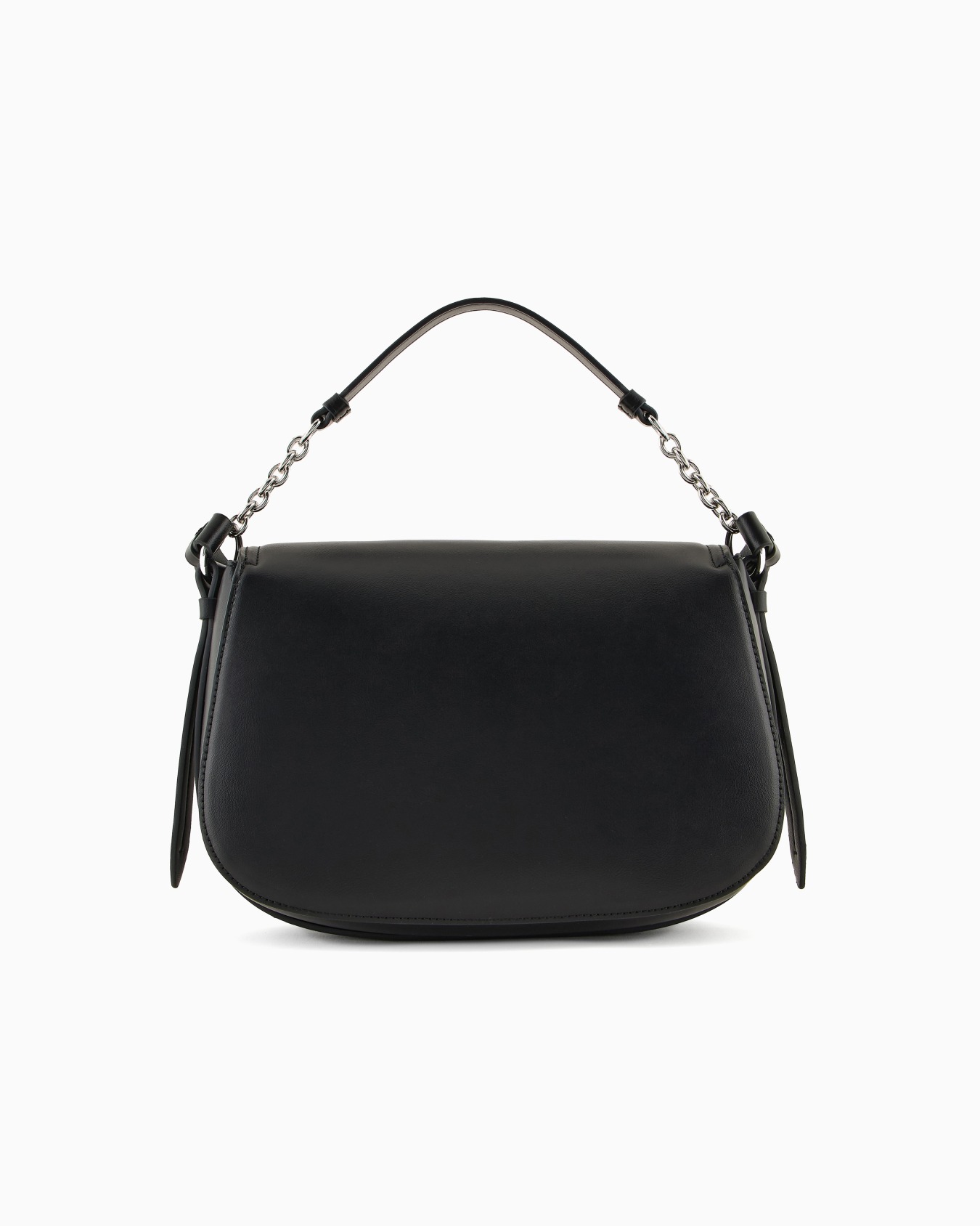 Rounded shoulder bag with monogram logo Slide 2