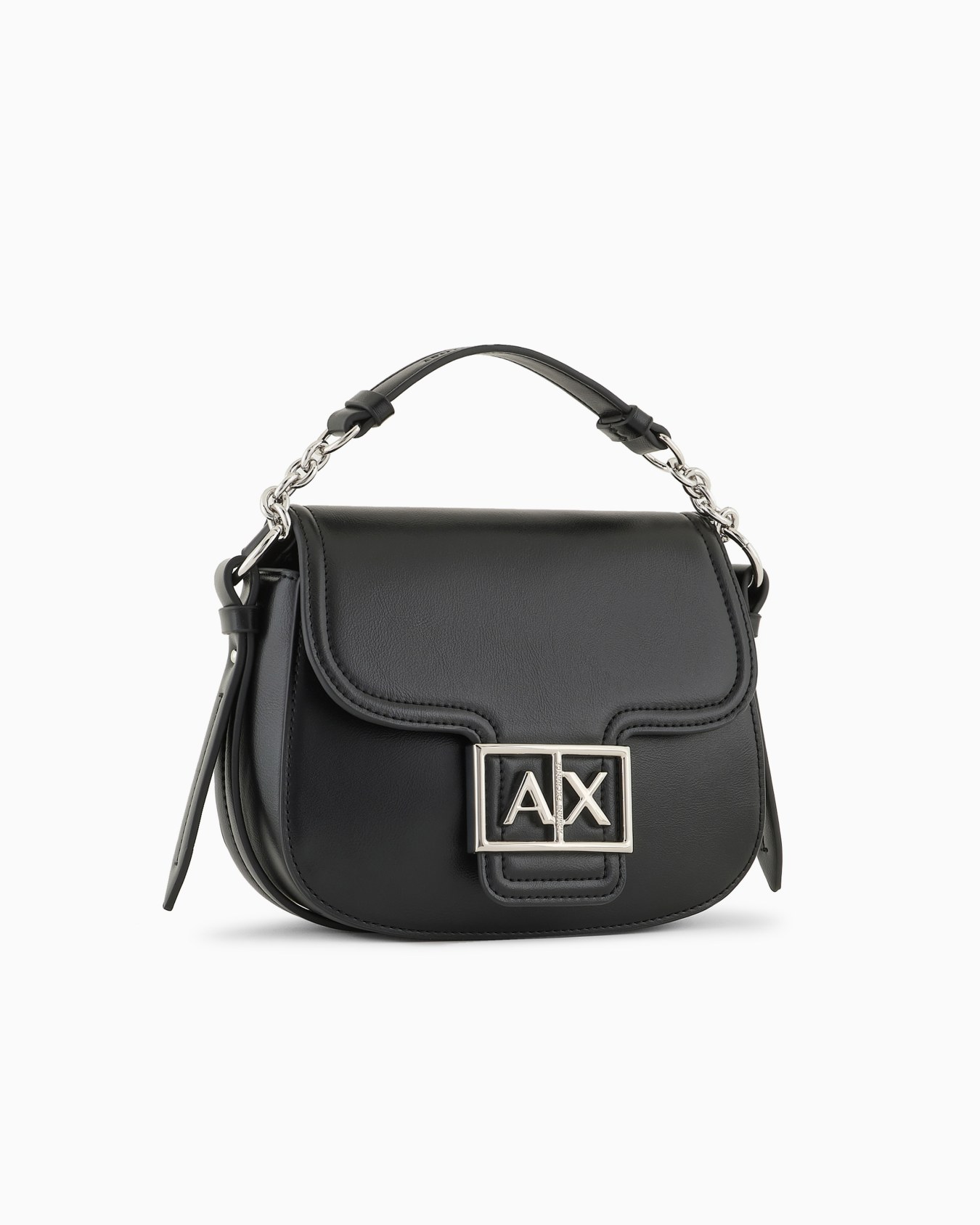 Mini-sac arrondi avec logo monogramme Diapositive 1