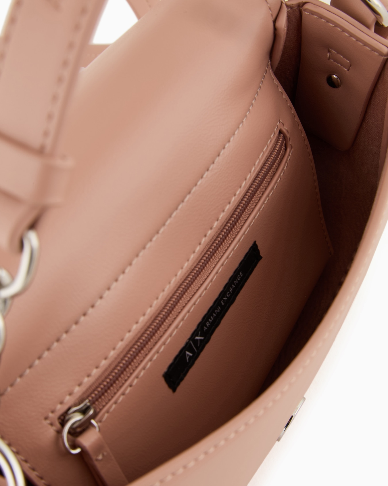 Rounded mini-bag with monogram logo Slide 3