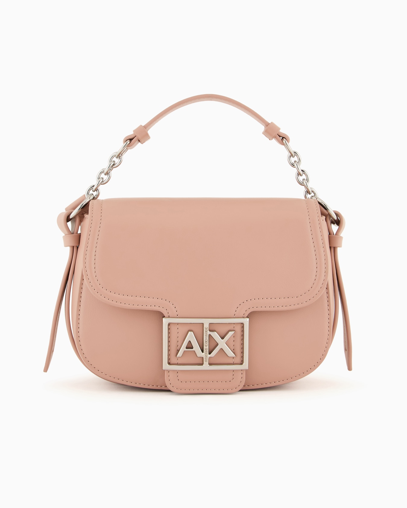 Rounded mini-bag with monogram logo Slide 0