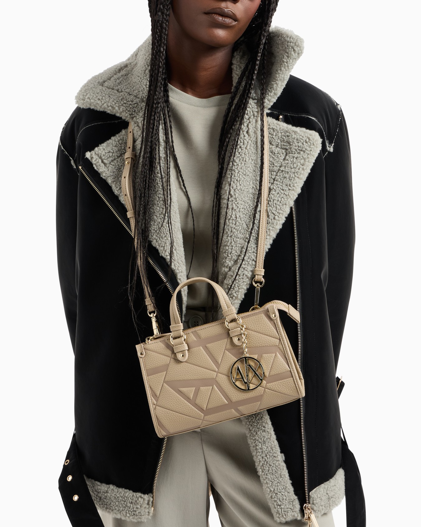 Mini bag with monogram logo Slide 6