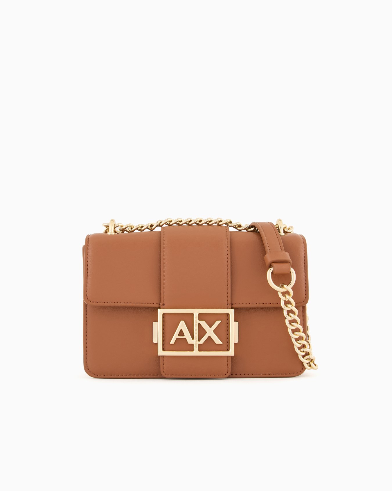 ASV Small Logo Shoulder Bag with Chain Strap Slide 0