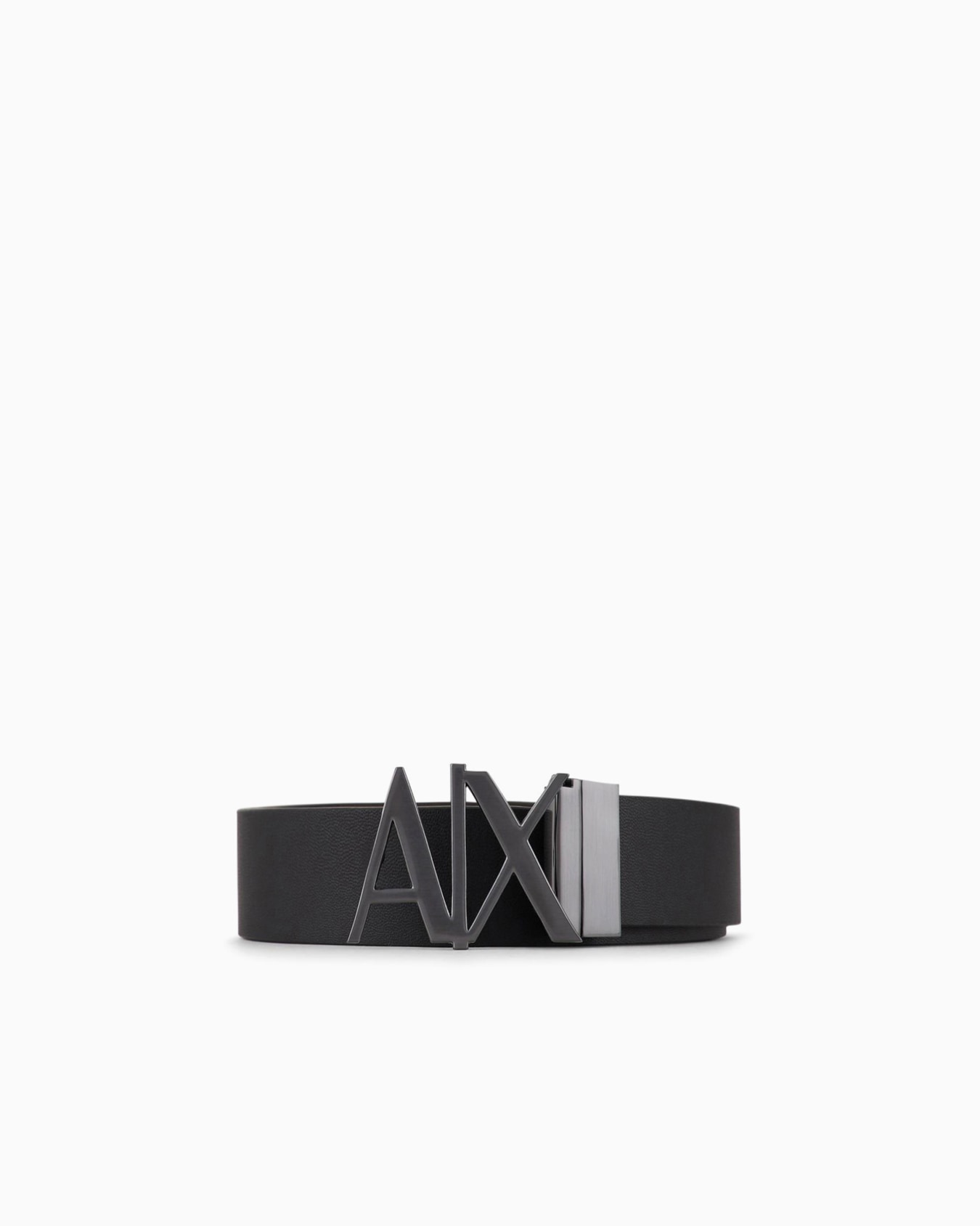 Double-sided leather belt Slide 0