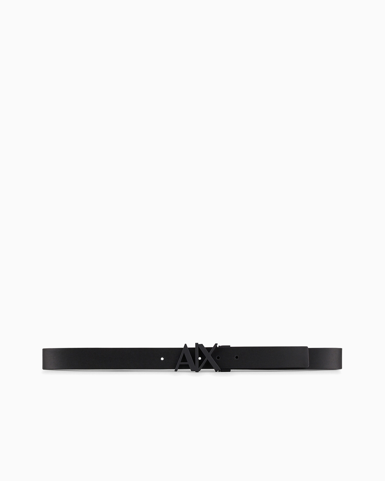 Double-sided leather belt