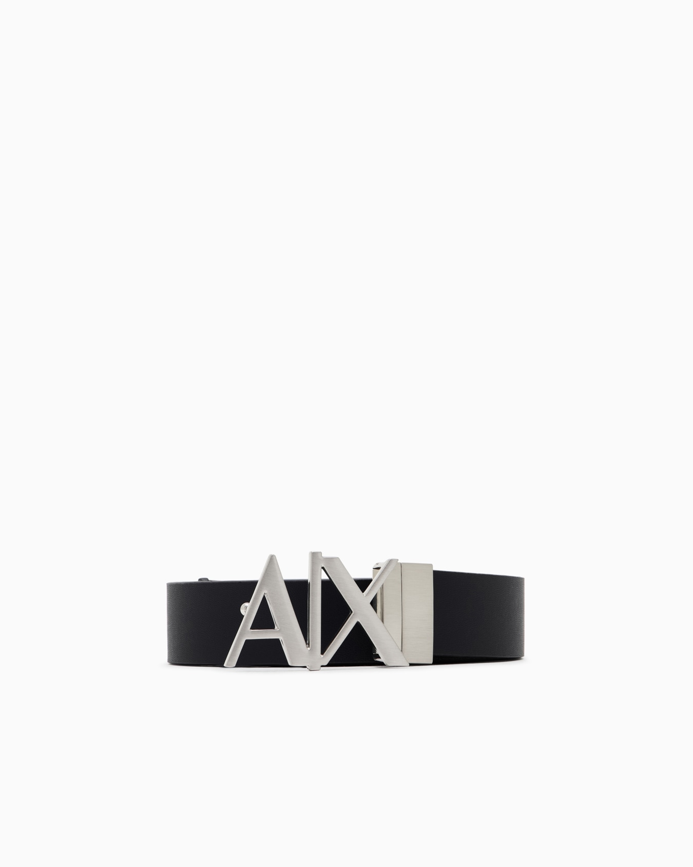 Double-sided leather belt Slide 0