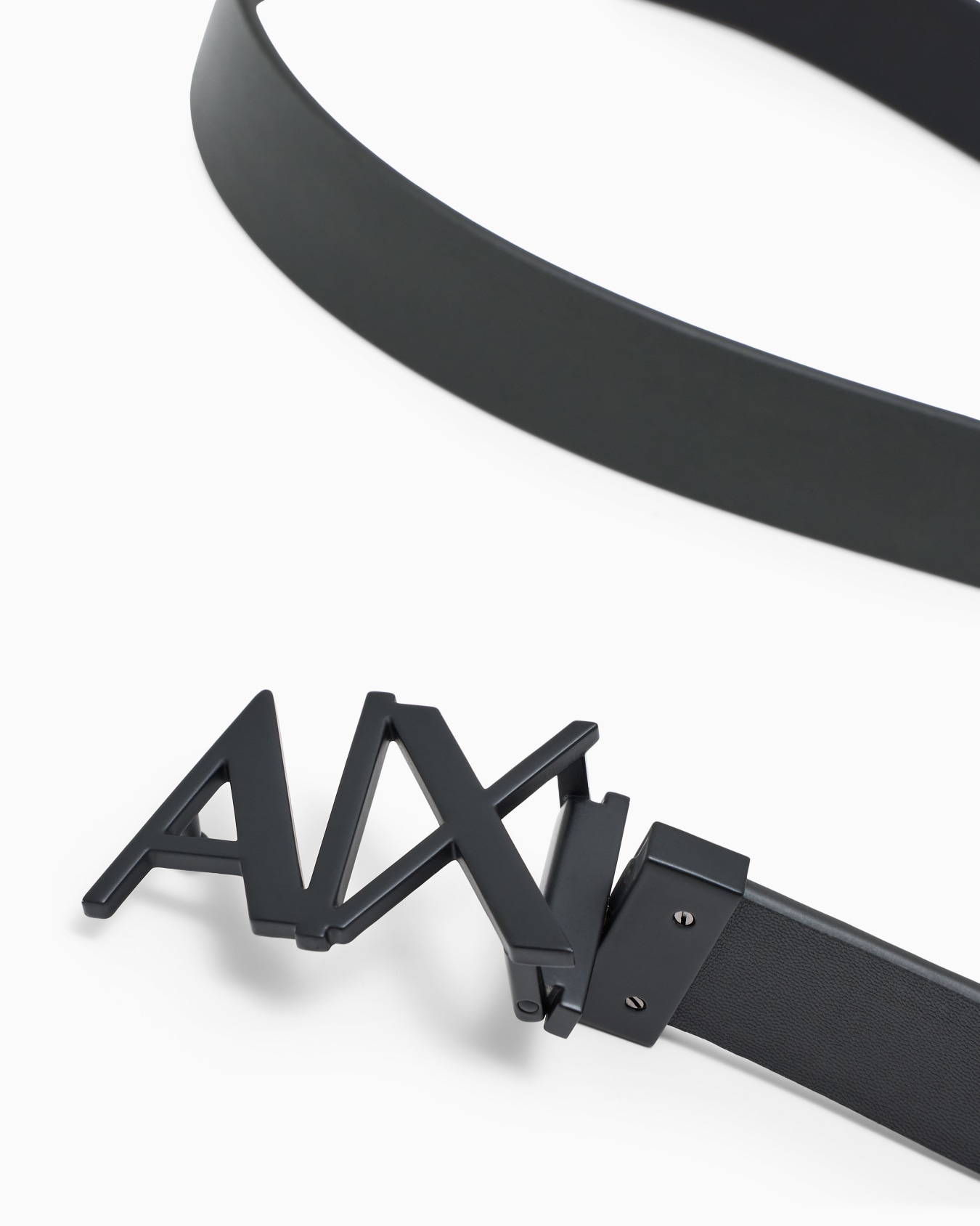 Plate belt leather with plate buckle Slide 1