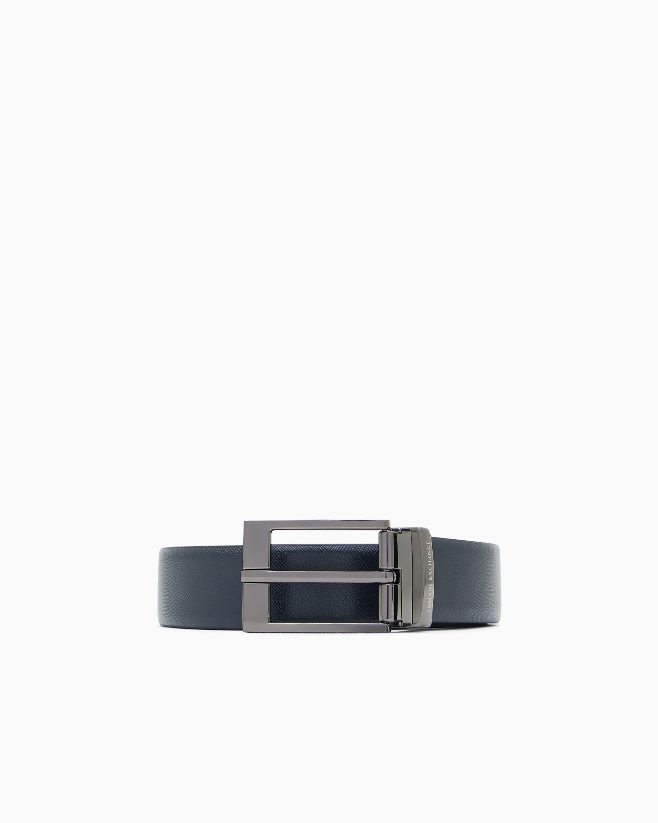 Reversible smooth leather belt Slide 0