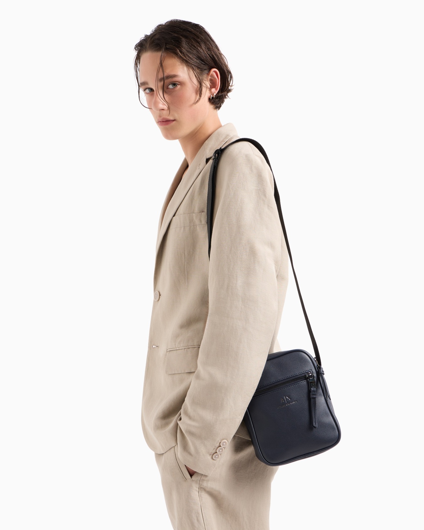 Sac bandoulière avec logo Diapositive 3