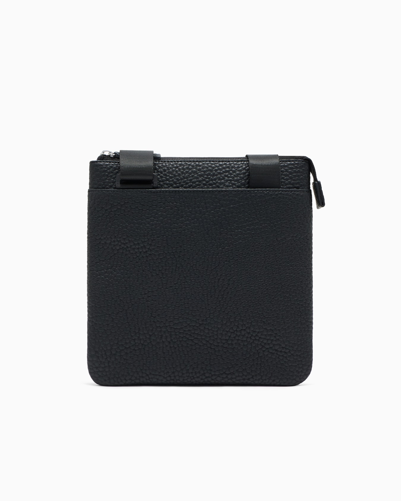 Flat crossbody bag with external pocket Slide 2