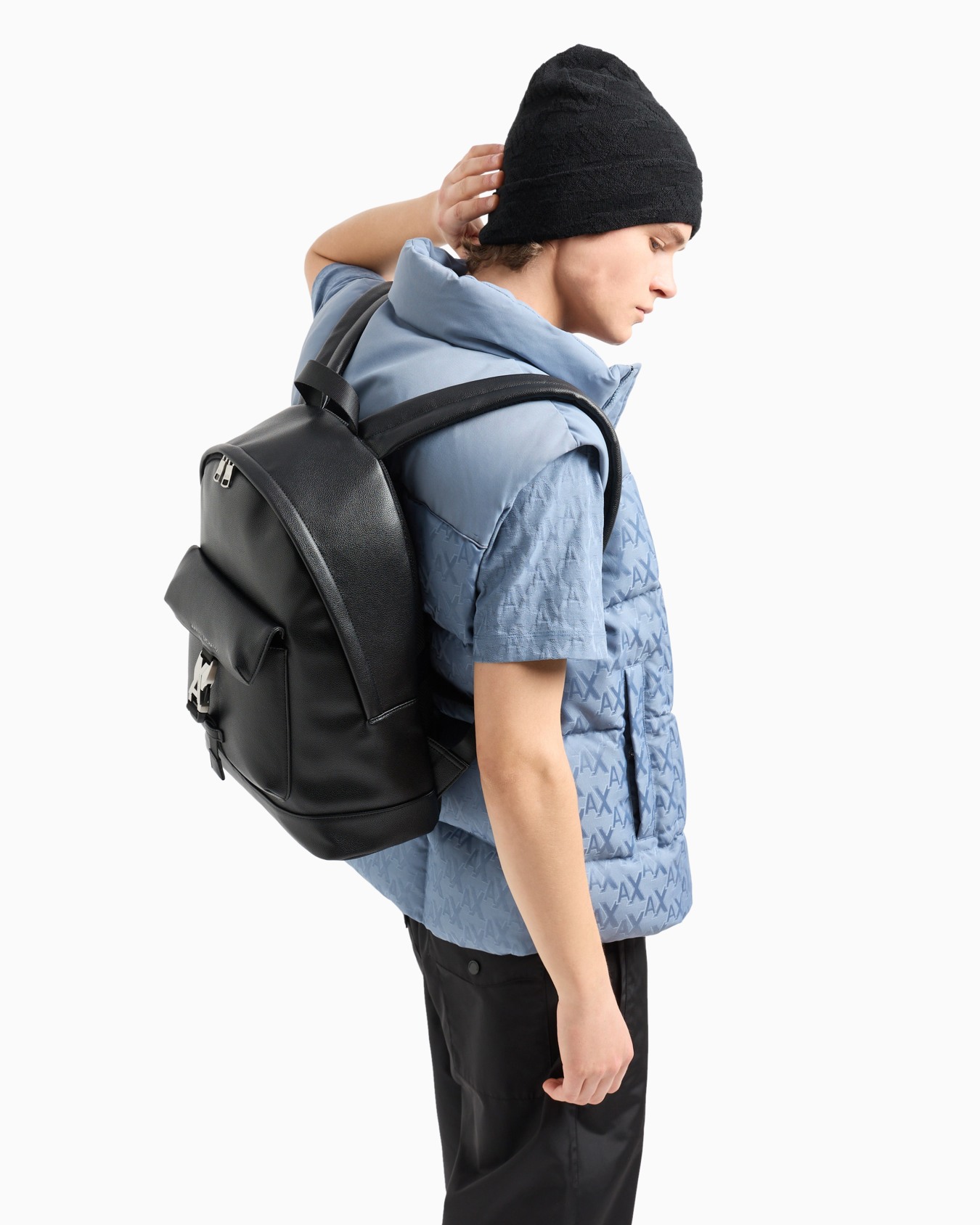 Mochila de material reciclado ASV con logo Diapositiva 6