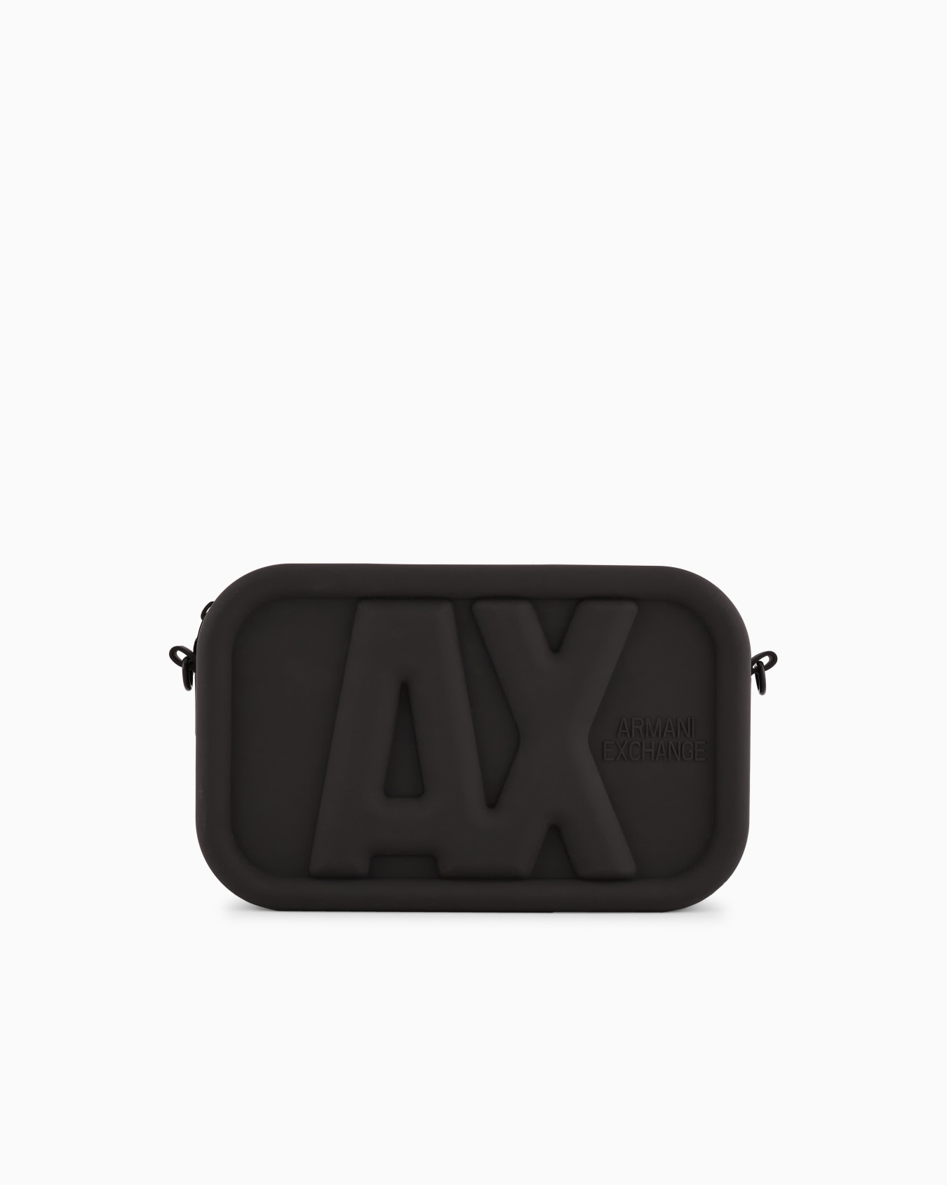 Silicone crossbody bag with embossed logo Slide 2