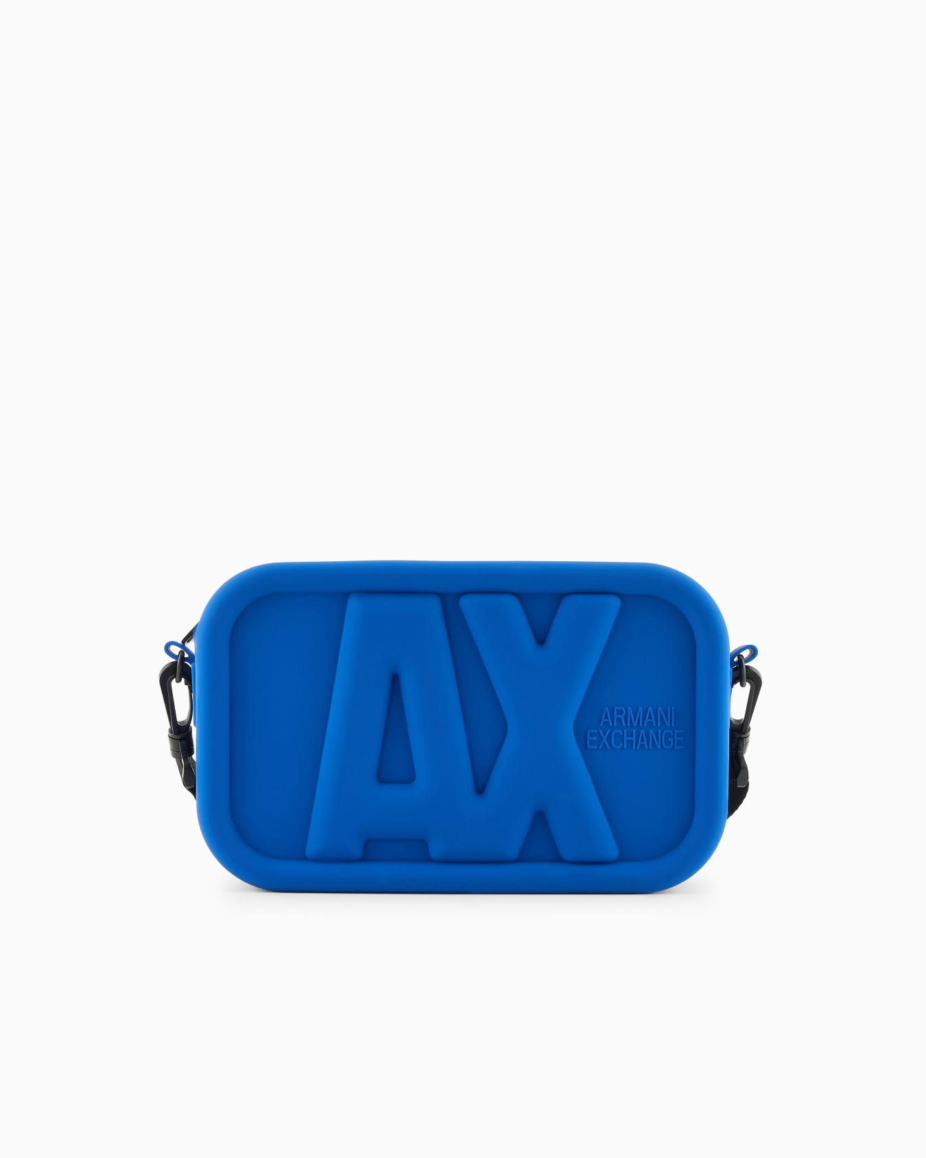 Silicone crossbody bag with embossed logo Slide 2