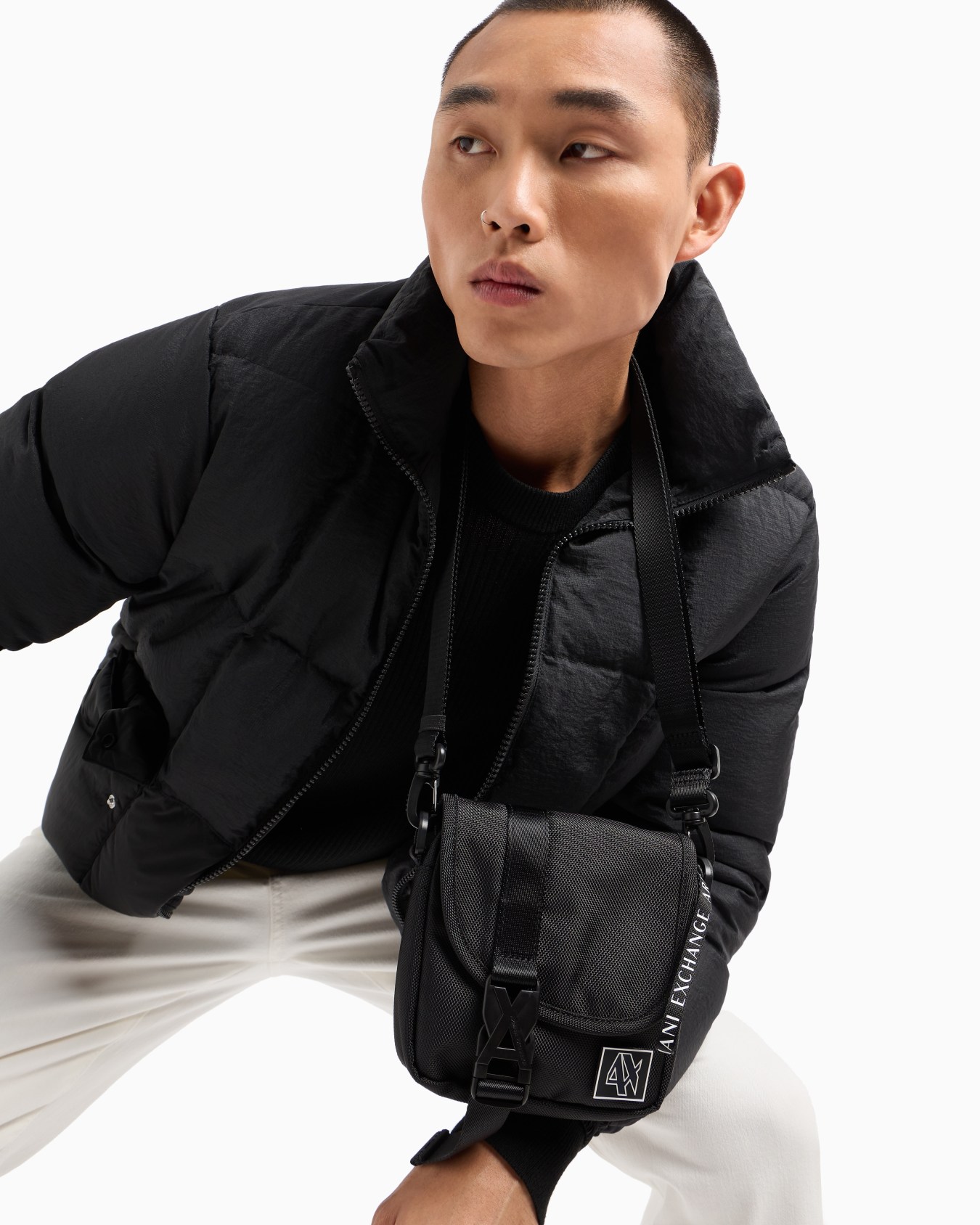 AXロゴ ショルダーバッグ スライドする 5