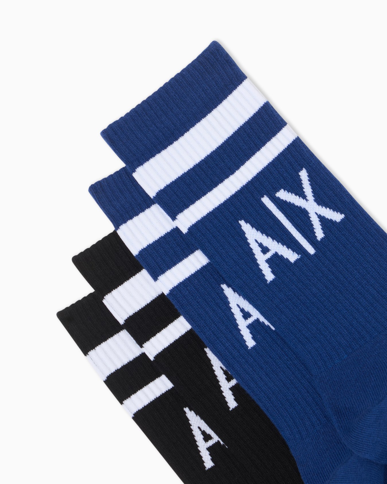 Pack of 2 pairs of socks with logo Slide 1
