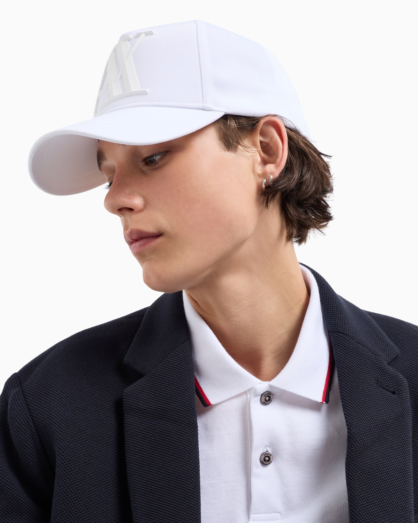 Visor cap with logo Slide 3