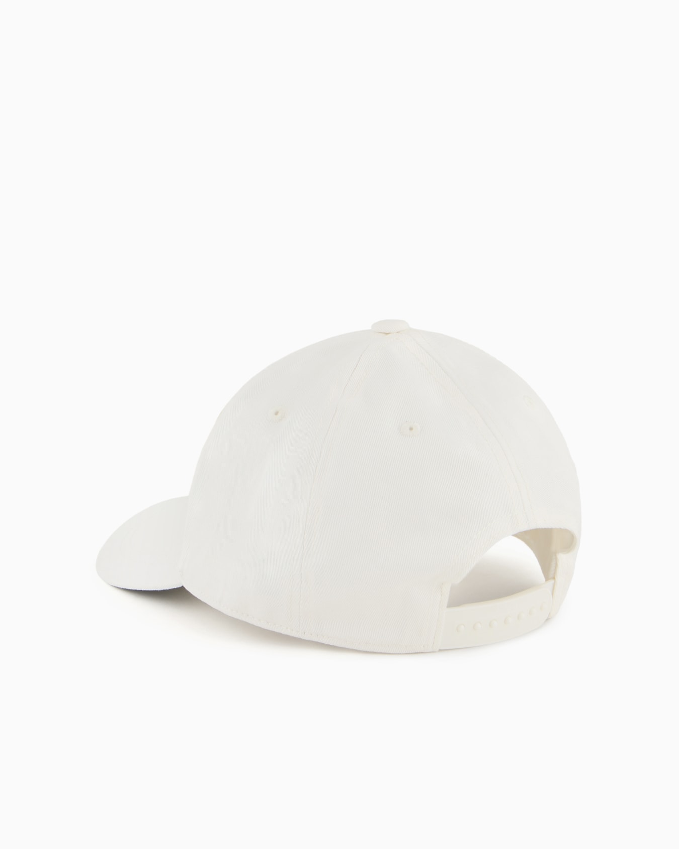 Casquette de baseball à logo en sergé de coton Diapositive 1