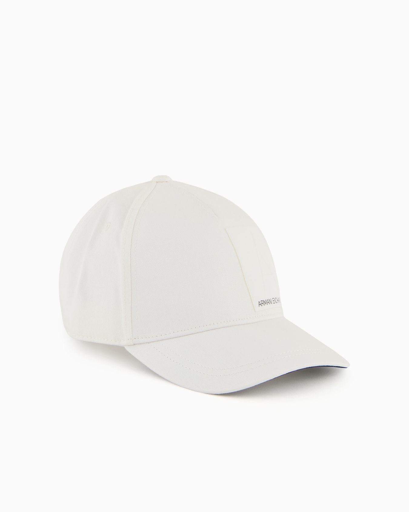 Casquette de baseball à logo en sergé de coton Diapositive 0