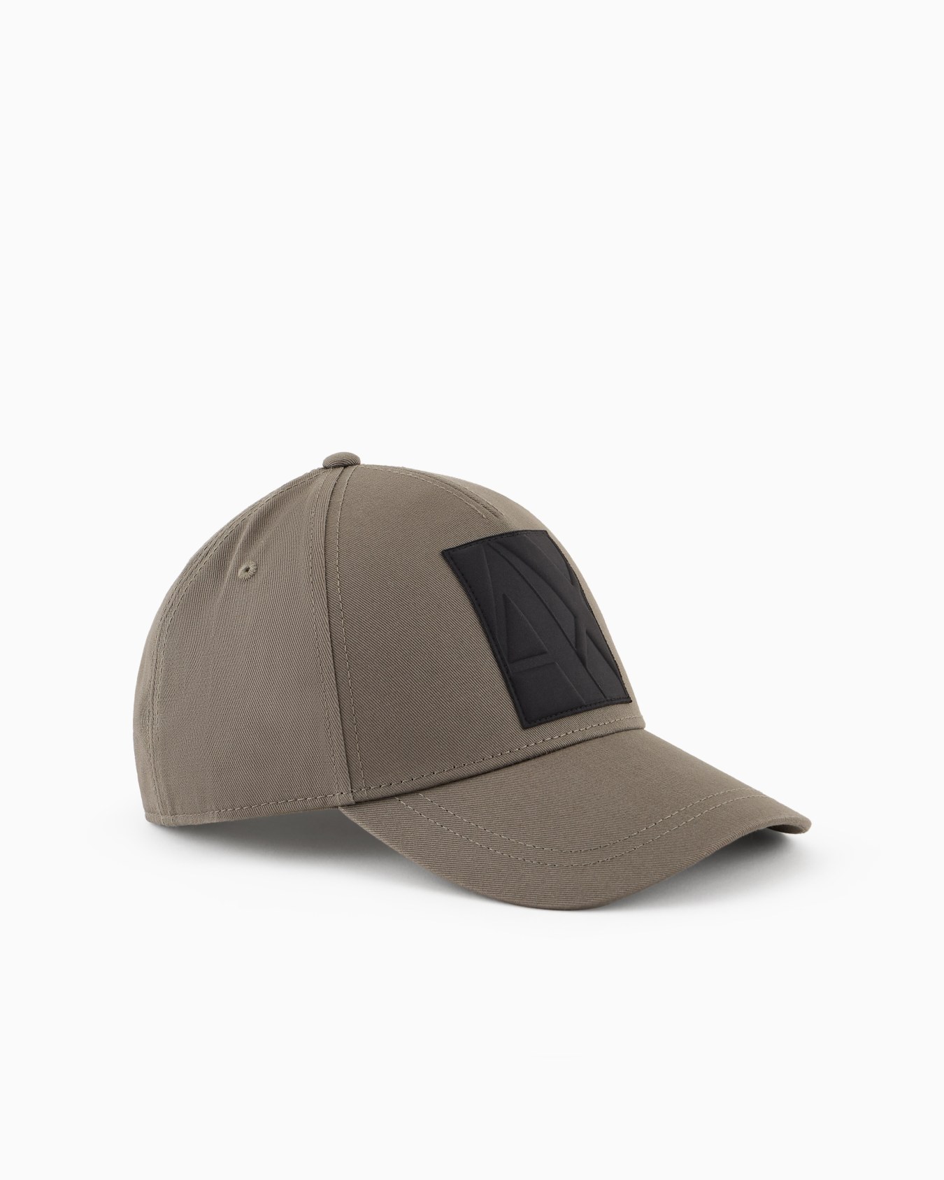 Gorro con visera con maxi logo Diapositiva 0