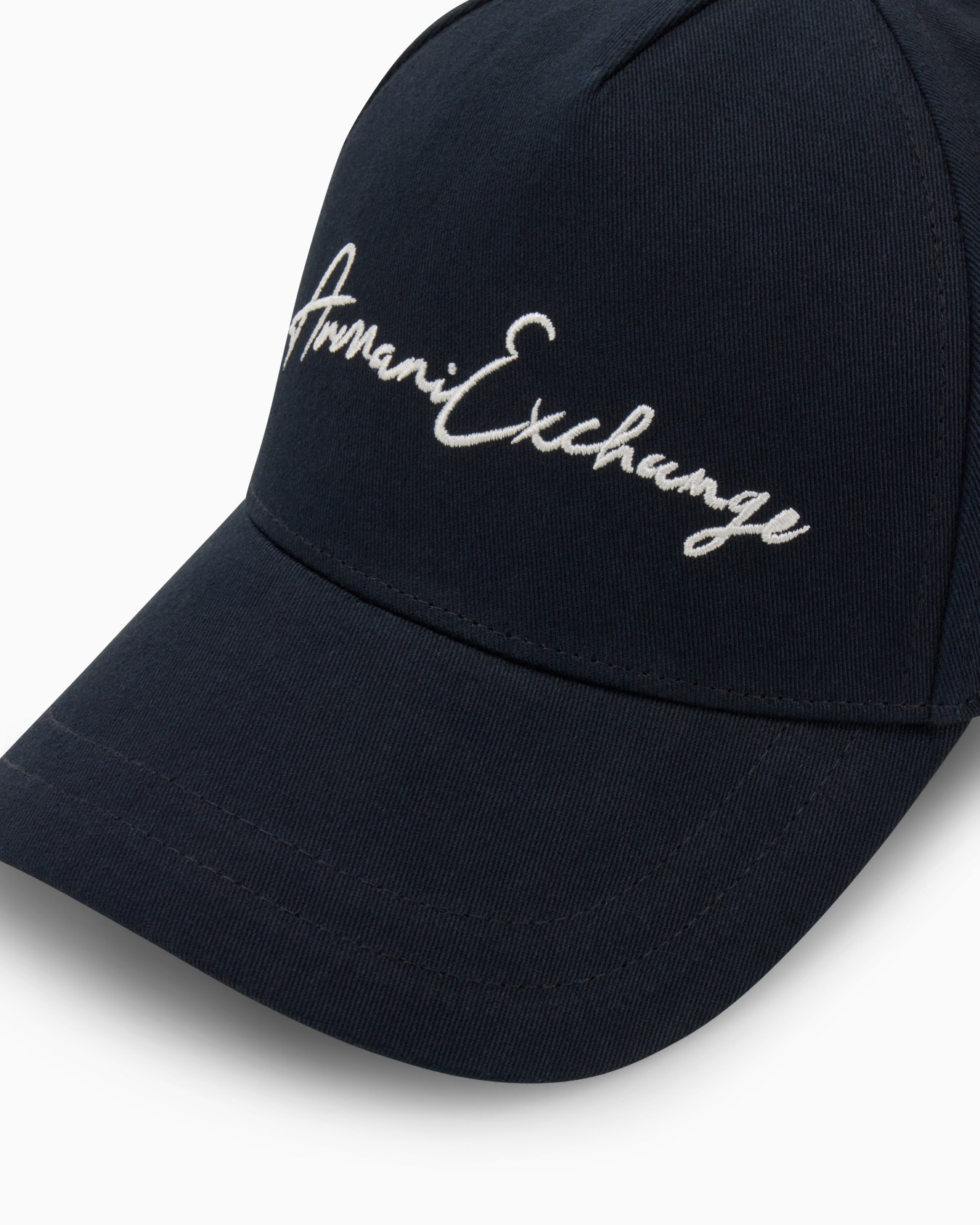 Gorro con visera con maxi logo Diapositiva 2